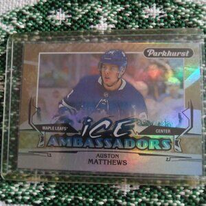 2018-19 Upper Deck Parkhurst Ice Ambassadors Auston Matthews #IA-2